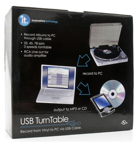 USB turntable