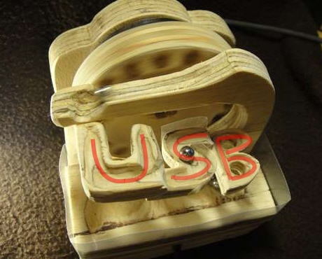 DIY USB marble machine