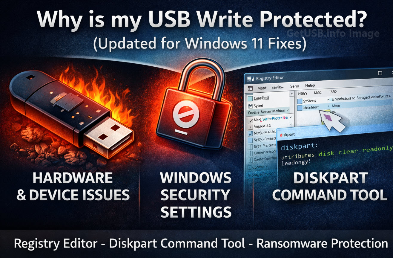Why is my USB write protected