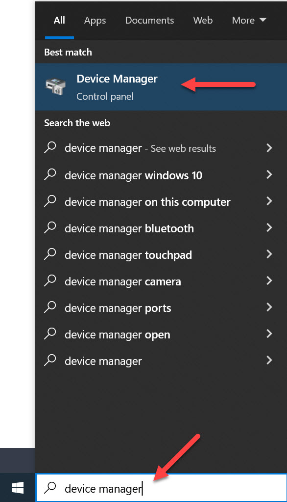 device manager, windows to find greyed out USB flash drive
