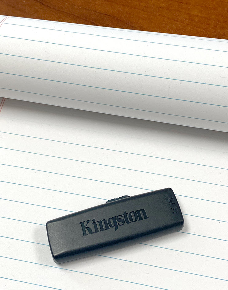 Kingston USB flash drive, stock photo