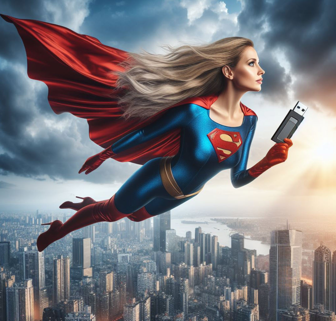 superhero usb flash drive