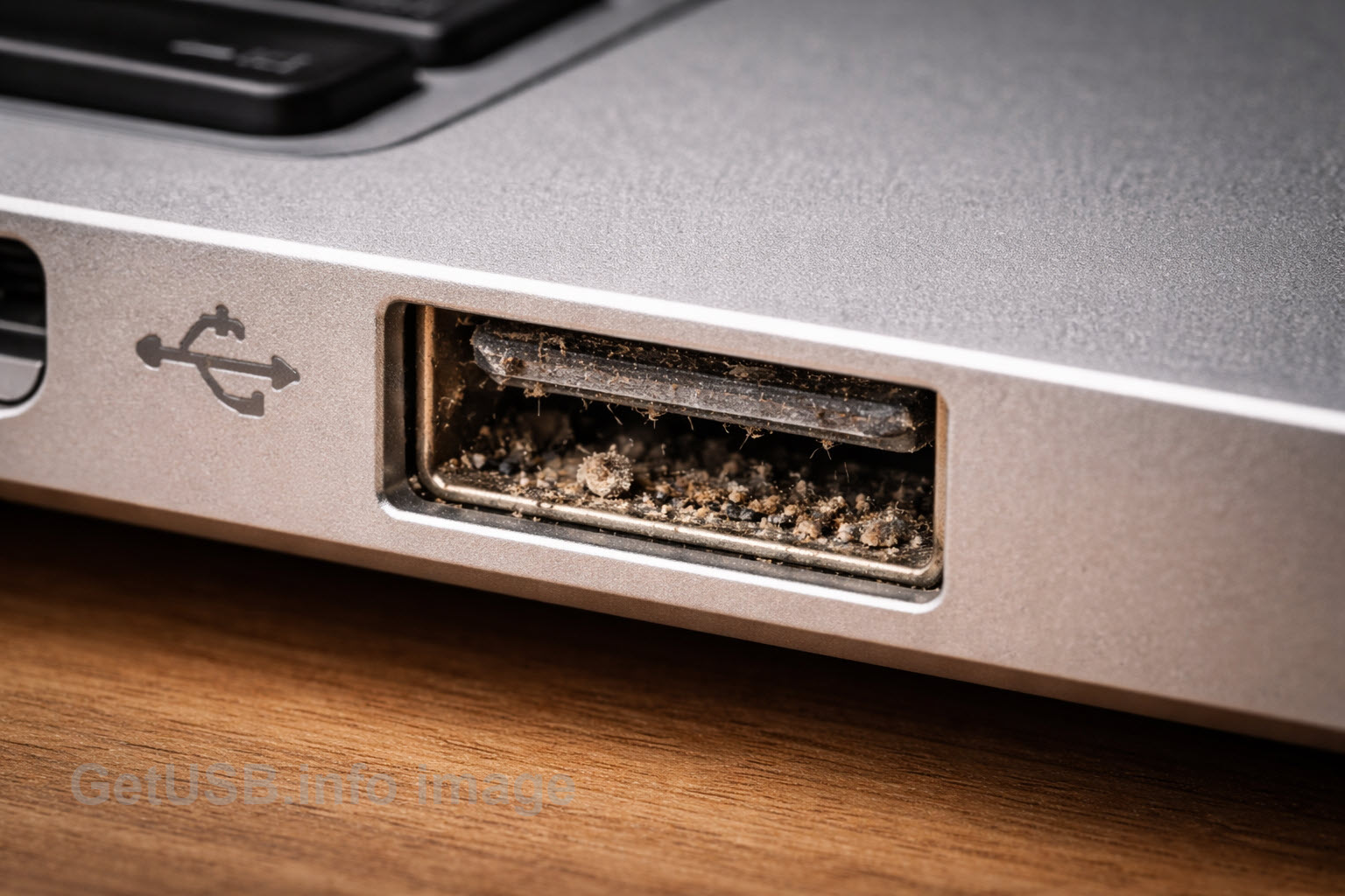 Dirty USB ports causing connection and power issues