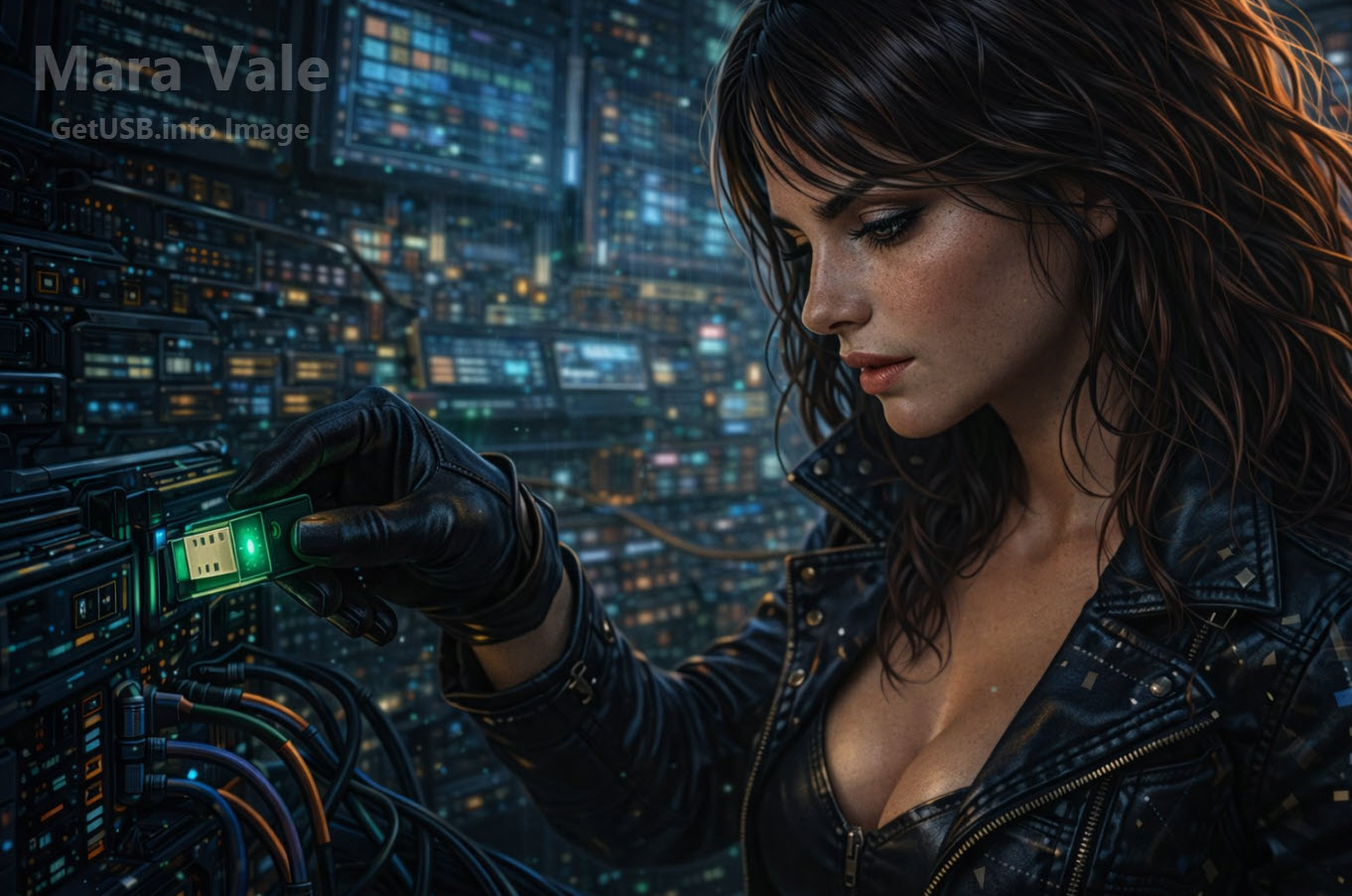 Mara Vale – The Model That Drifted (Cyberpunk Noir)