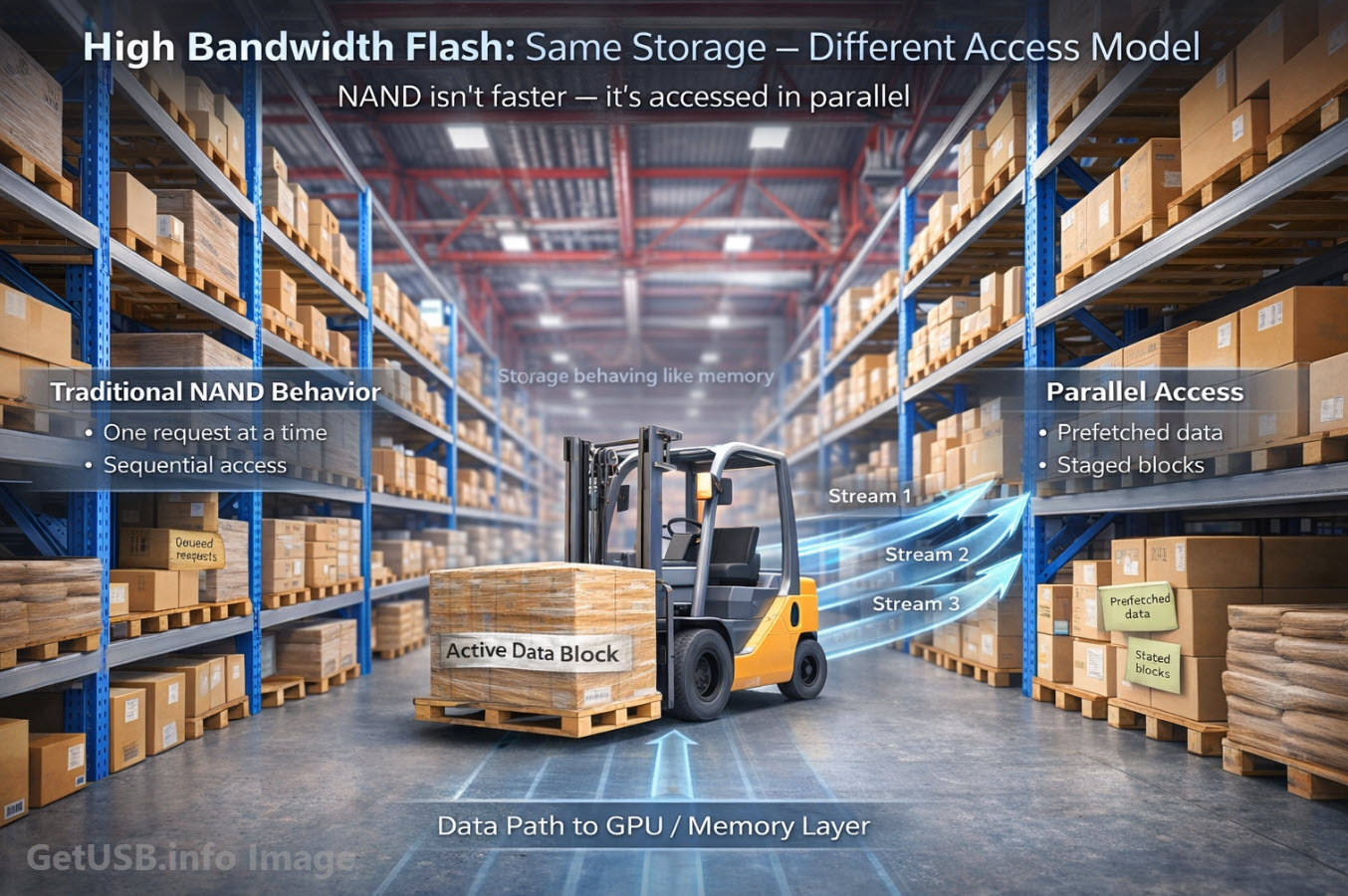 High Bandwidth Flash: Can NAND Finally Act Like Memory?