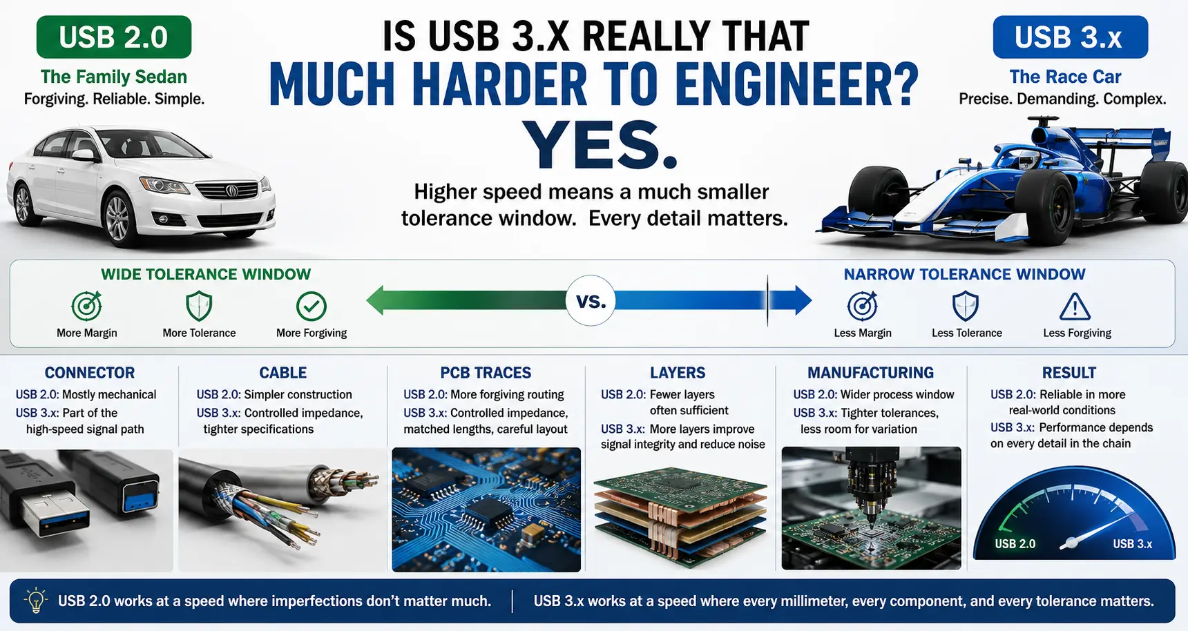 Is USB 3.x Really That Much Harder to Engineer? Yes.