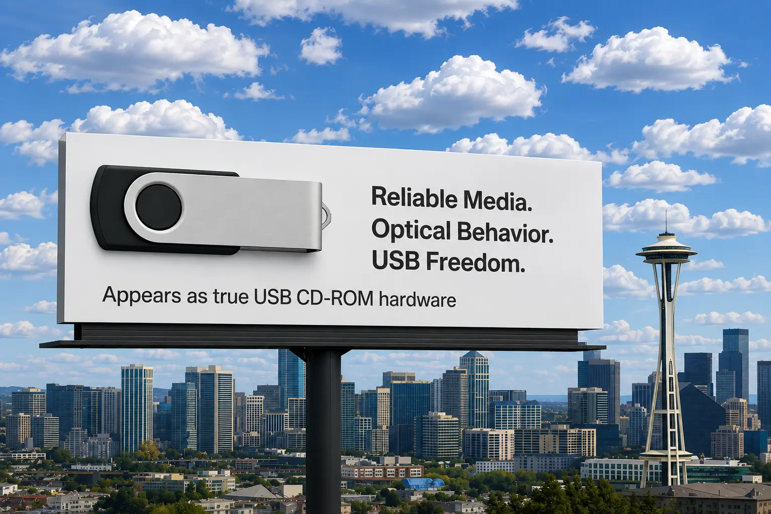 A USB Flash Drive Doesn’t Necessarily Have to Behave Like a Flash Drive
